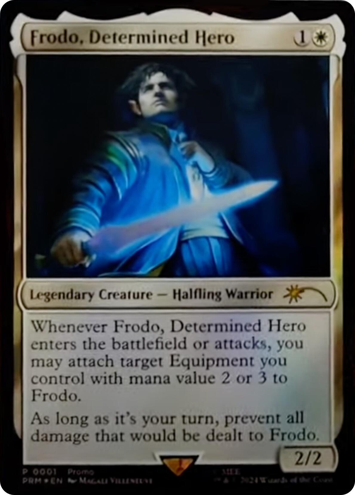 Frodo, Determined Hero [Resale Promos] | Gaming Infinity