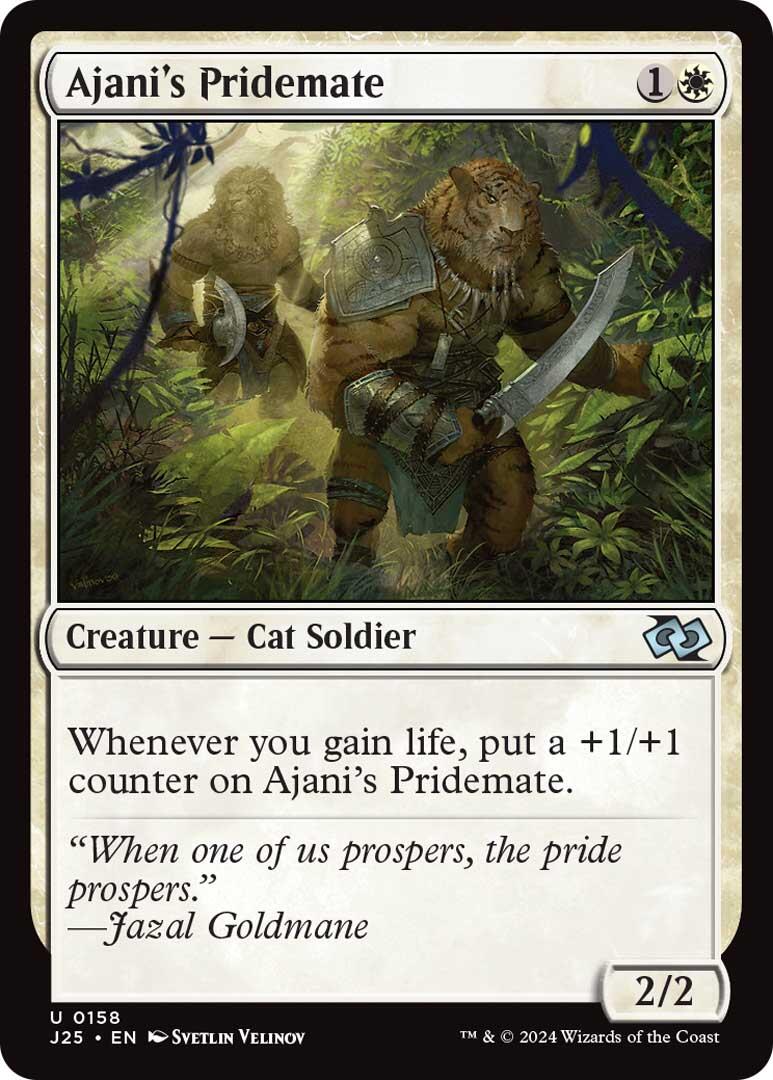 Ajani's Pridemate [Foundations Jumpstart] | Gaming Infinity