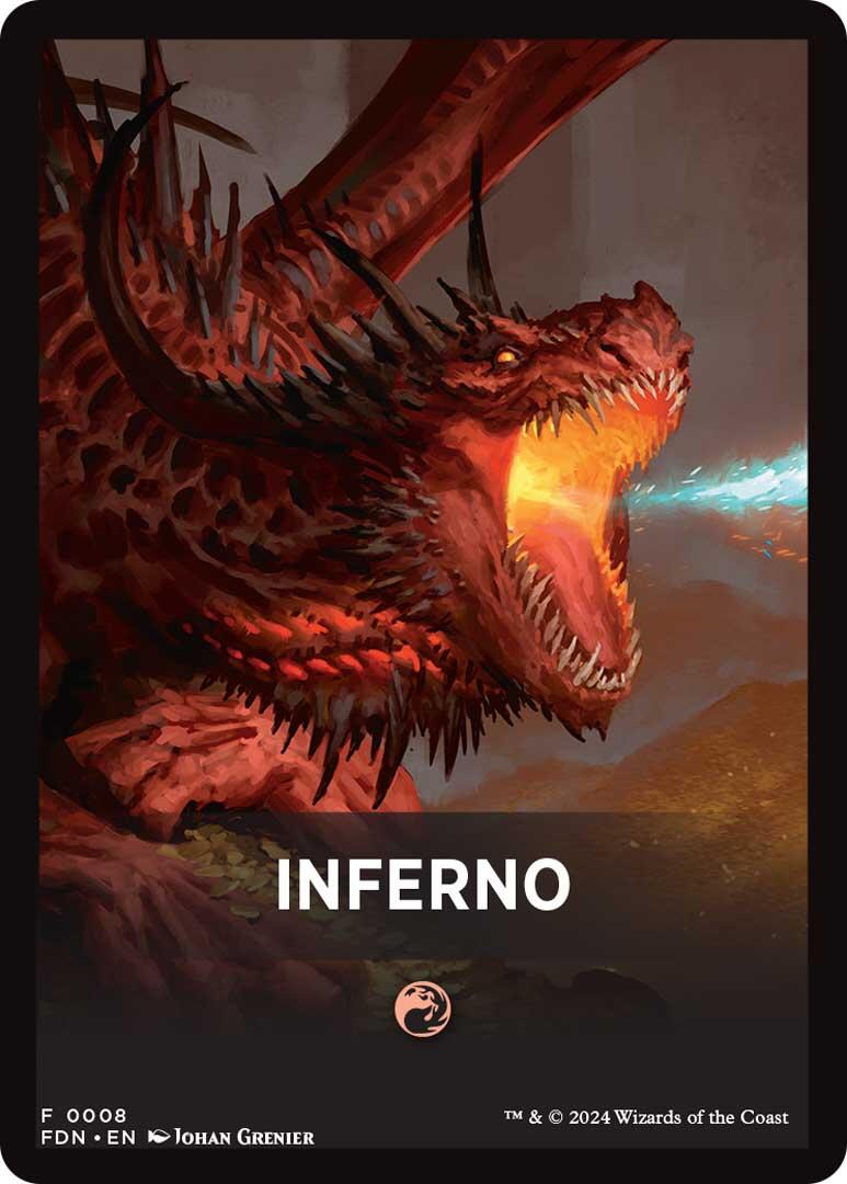 Inferno Theme Card [Foundations Tokens] | Gaming Infinity