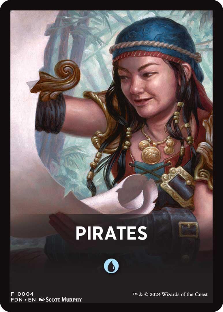 Pirates Theme Card [Foundations Tokens] | Gaming Infinity