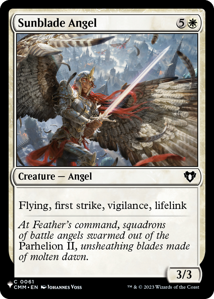 Sunblade Angel [The List] | Gaming Infinity