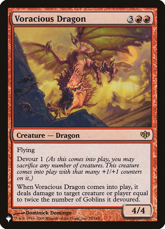 Voracious Dragon [The List] | Gaming Infinity