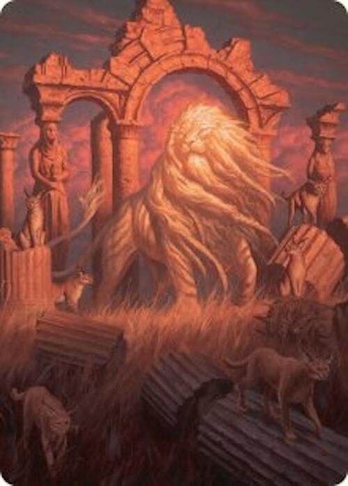 Arahbo, the First Fang Art Card (26/54) [Foundations Art Series] | Gaming Infinity