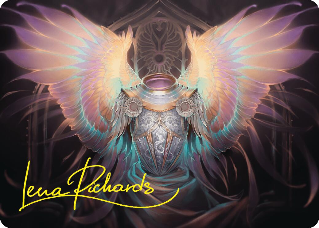 Celestial Armor Art Card (2/54) (Gold-Stamped Signature) [Foundations Art Series] | Gaming Infinity