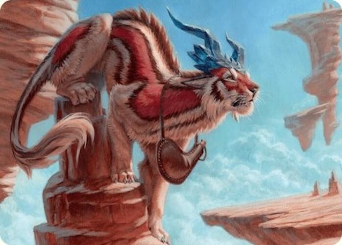 Felidar Savior Art Card (3/54) [Foundations Art Series] | Gaming Infinity