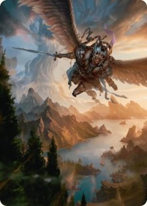 Youthful Valkyrie Art Card (28/54) [Foundations Art Series] | Gaming Infinity