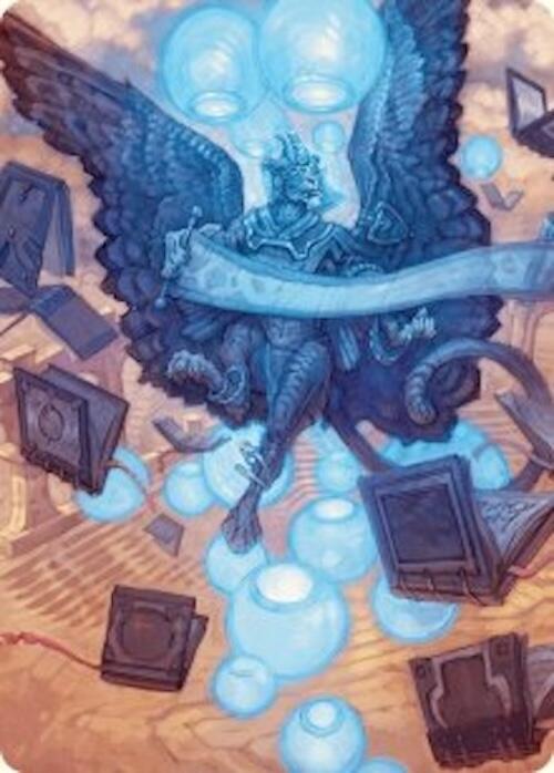 Sphinx of Forgotten Lore Art Card (33/54) [Foundations Art Series] | Gaming Infinity
