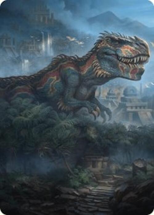 Ghalta, Primal Hunger Art Card (41/54) [Foundations Art Series] | Gaming Infinity