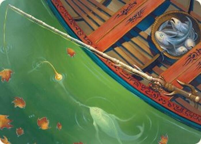 Fishing Pole Art Card (18/54) [Foundations Art Series] | Gaming Infinity