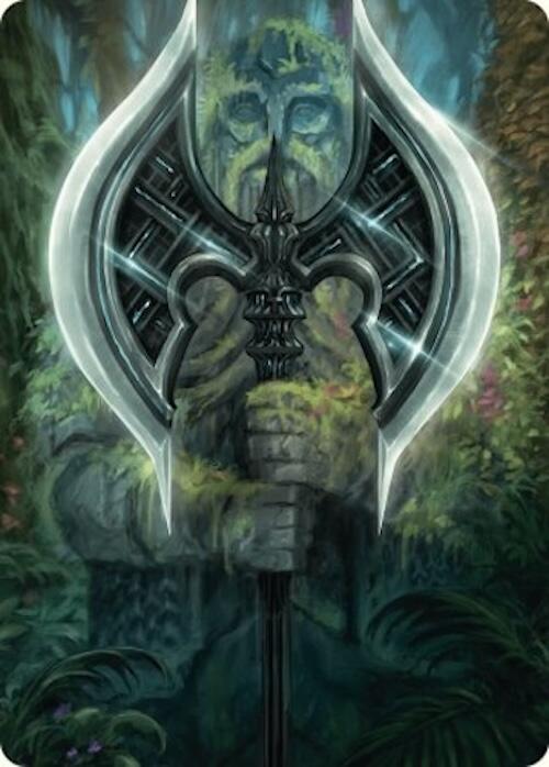 Leyline Axe Art Card (49/54) [Foundations Art Series] | Gaming Infinity