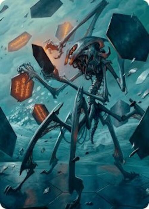 Scrawling Crawler Art Card (50/54) [Foundations Art Series] | Gaming Infinity