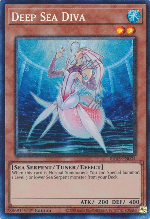 Deep Sea Diva (CR) [RA03-EN004] Prismatic Collector's Rare | Gaming Infinity