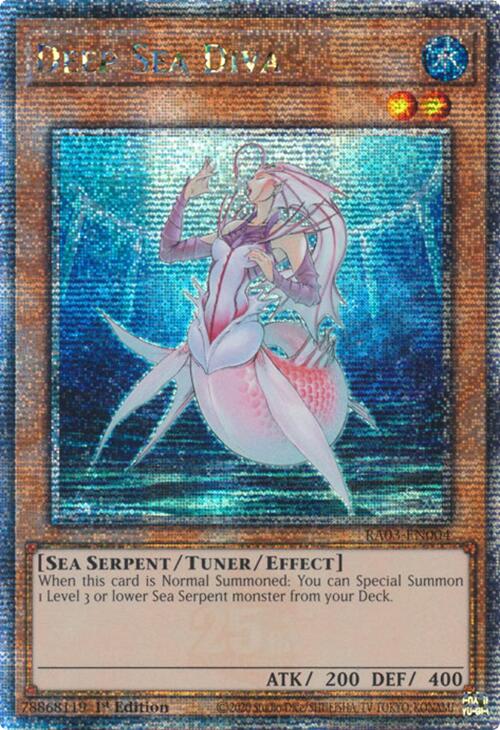 Deep Sea Diva (Quarter Century Secret Rare) [RA03-EN004] Quarter Century Secret Rare | Gaming Infinity