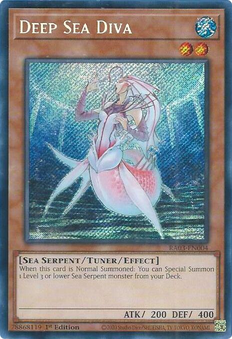 Deep Sea Diva (Secret Rare) [RA03-EN004] Secret Rare | Gaming Infinity