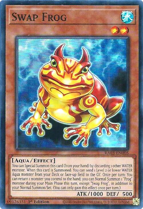 Swap Frog [RA03-EN005] Super Rare | Gaming Infinity