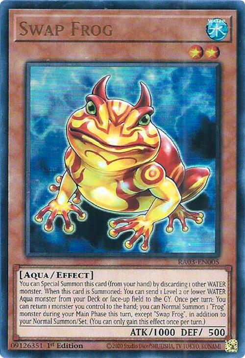 Swap Frog (UR) [RA03-EN005] Ultra Rare | Gaming Infinity