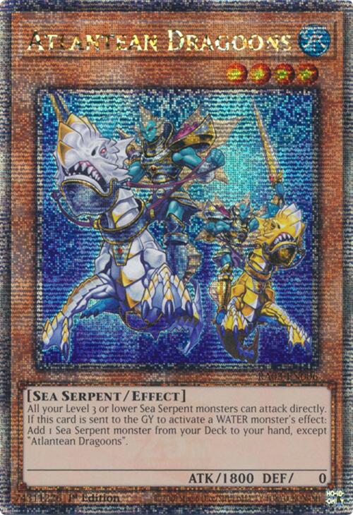 Atlantean Dragoons (Quarter Century Secret Rare) [RA03-EN006] Quarter Century Secret Rare | Gaming Infinity