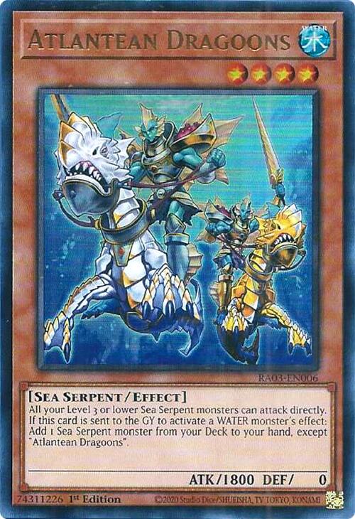 Atlantean Dragoons (UR) [RA03-EN006] Ultra Rare | Gaming Infinity