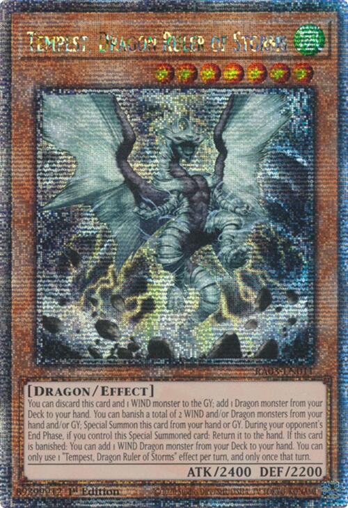 Tempest, Dragon Ruler of Storms (Quarter Century Secret Rare) [RA03-EN011] Quarter Century Secret Rare | Gaming Infinity