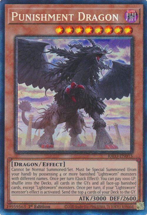 Punishment Dragon (CR) [RA03-EN015] Prismatic Collector's Rare | Gaming Infinity