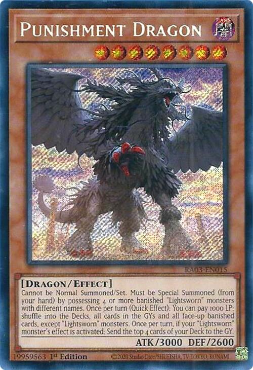 Punishment Dragon (Secret Rare) [RA03-EN015] Secret Rare | Gaming Infinity