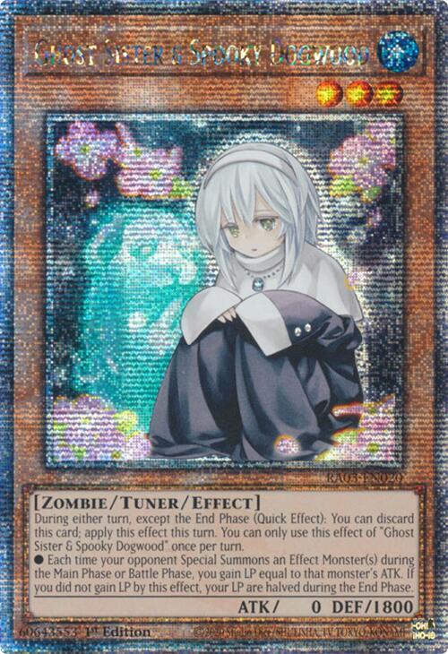 Ghost Sister & Spooky Dogwood (Quarter Century Secret Rare) [RA03-EN020] Quarter Century Secret Rare | Gaming Infinity