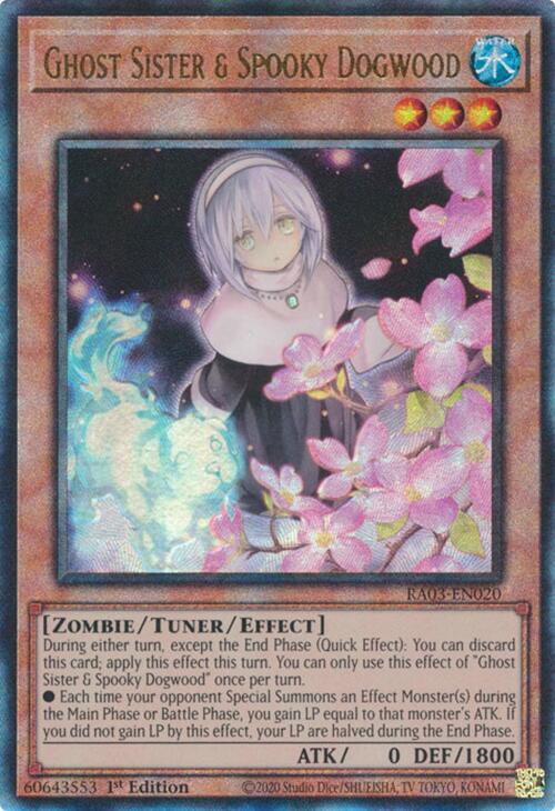 Ghost Sister & Spooky Dogwood (UTR) [RA03-EN020] Prismatic Ultimate Rare | Gaming Infinity