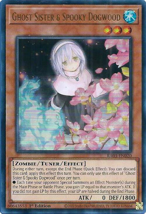 Ghost Sister & Spooky Dogwood (UR) [RA03-EN020] Ultra Rare | Gaming Infinity