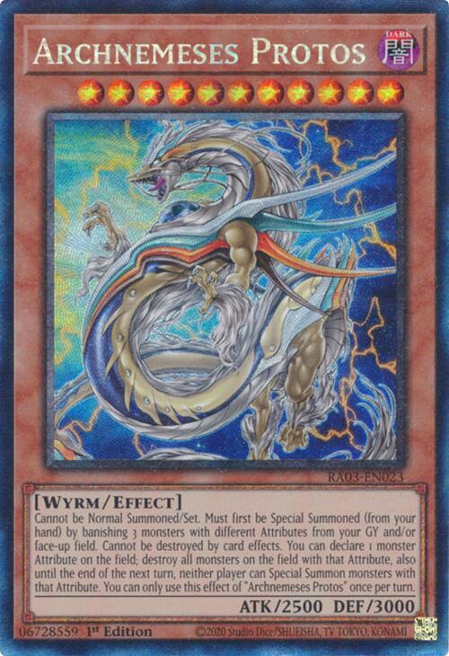 Archnemeses Protos (CR) [RA03-EN023] Prismatic Collector's Rare | Gaming Infinity