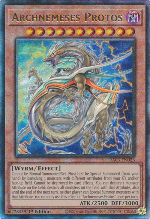 Archnemeses Protos (UTR) [RA03-EN023] Prismatic Ultimate Rare | Gaming Infinity