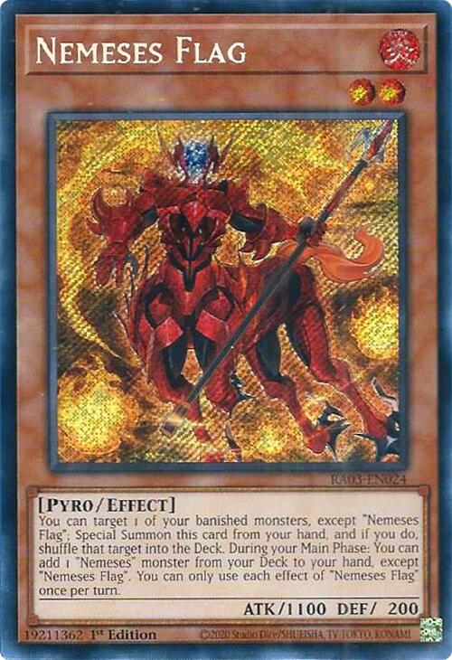 Nemeses Flag (Secret Rare) [RA03-EN024] Secret Rare | Gaming Infinity