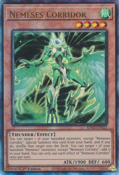 Nemeses Corridor (UTR) [RA03-EN025] Prismatic Ultimate Rare | Gaming Infinity