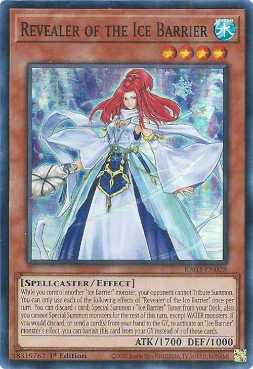 Revealer of the Ice Barrier [RA03-EN028] Super Rare | Gaming Infinity