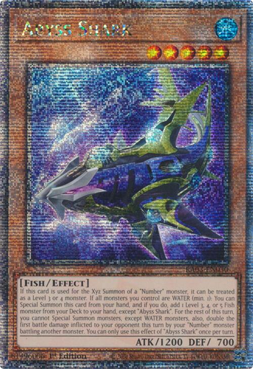 Abyss Shark (Quarter Century Secret Rare) [RA03-EN030] Quarter Century Secret Rare | Gaming Infinity