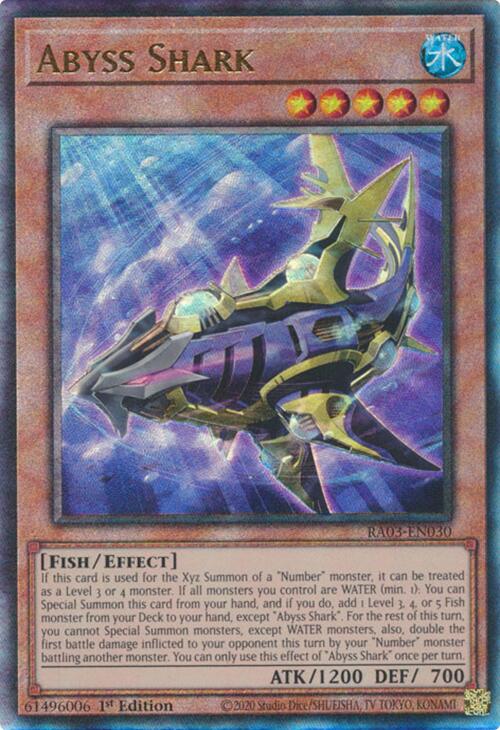 Abyss Shark (UTR) [RA03-EN030] Prismatic Ultimate Rare | Gaming Infinity