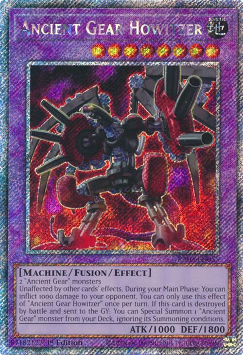 Ancient Gear Howitzer (Platinum Secret Rare) [RA03-EN035] Platinum Secret Rare | Gaming Infinity