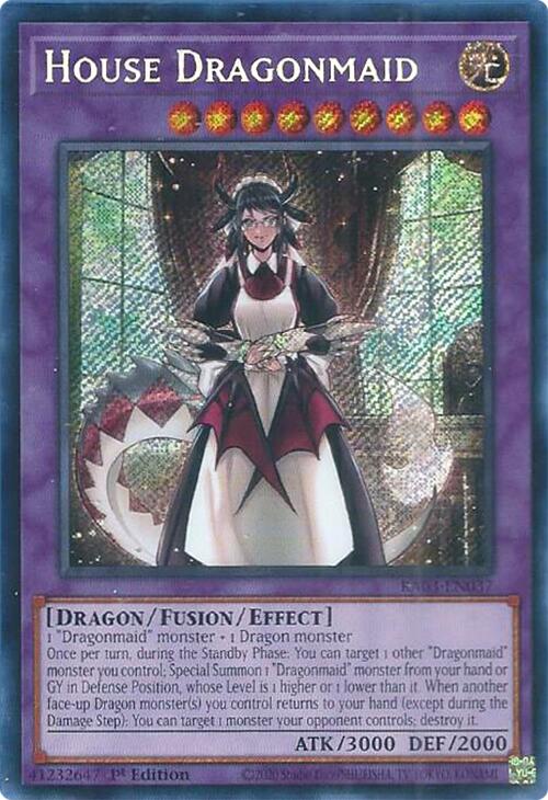 House Dragonmaid (Secret Rare) [RA03-EN037] Secret Rare | Gaming Infinity