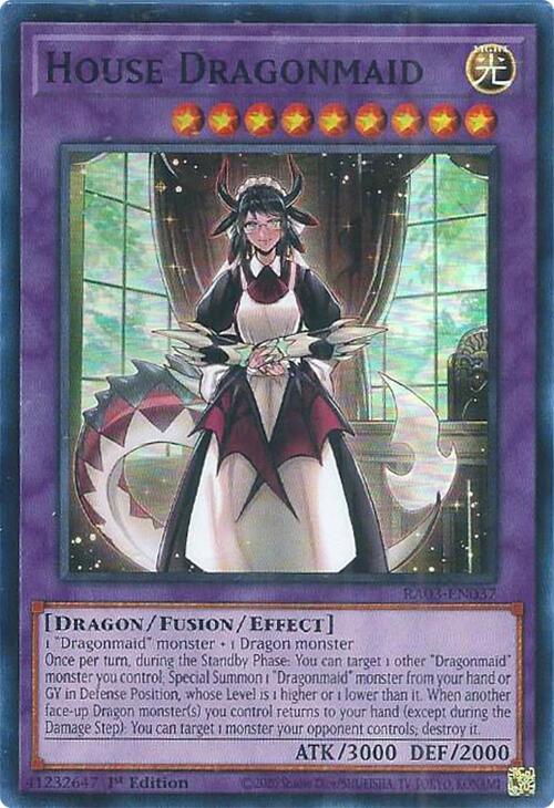 House Dragonmaid [RA03-EN037] Super Rare | Gaming Infinity