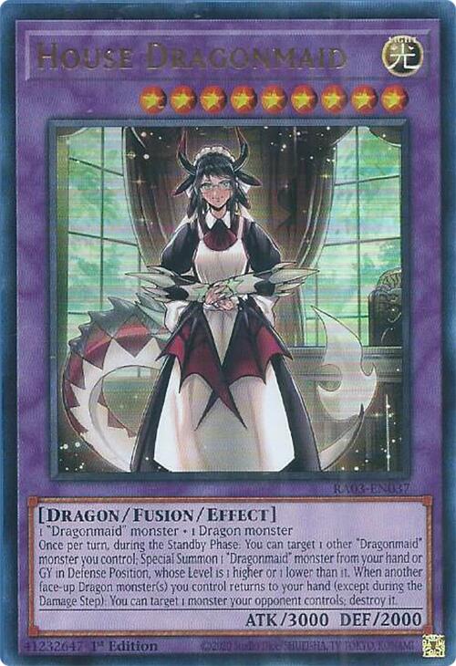 House Dragonmaid (UR) [RA03-EN037] Ultra Rare | Gaming Infinity