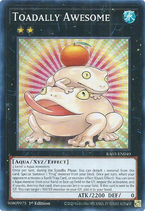 Toadally Awesome [RA03-EN040] Super Rare | Gaming Infinity