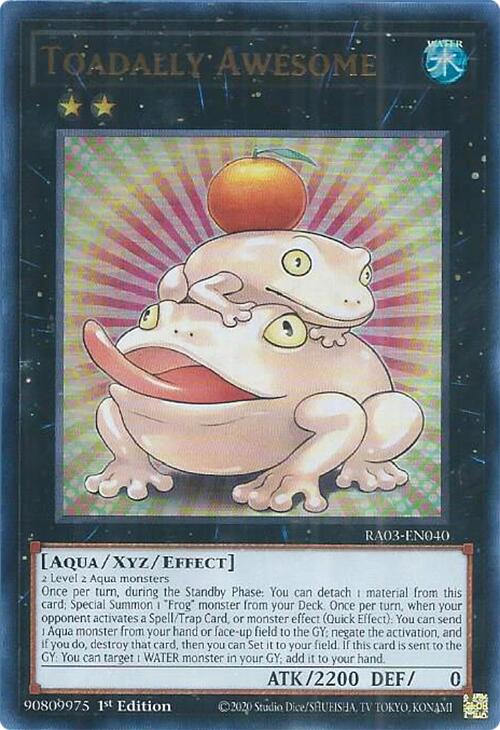 Toadally Awesome (UR) [RA03-EN040] Ultra Rare | Gaming Infinity