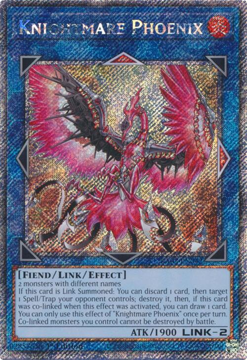 Knightmare Phoenix (Platinum Secret Rare) [RA03-EN042] Platinum Secret Rare | Gaming Infinity