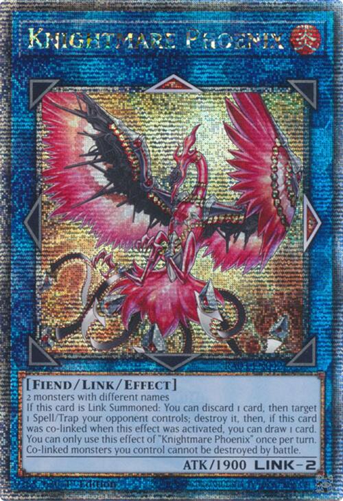 Knightmare Phoenix (Quarter Century Secret Rare) [RA03-EN042] Quarter Century Secret Rare | Gaming Infinity