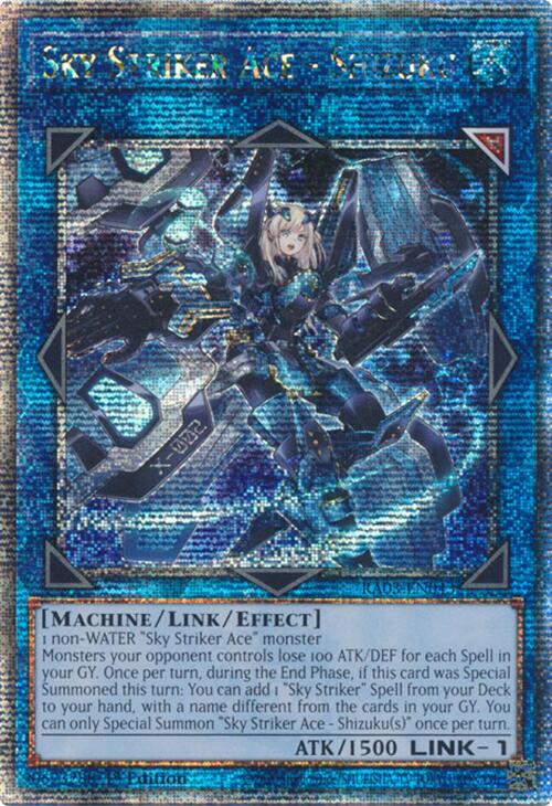 Sky Striker Ace - Shizuku (Quarter Century Secret Rare) [RA03-EN043] Quarter Century Secret Rare | Gaming Infinity