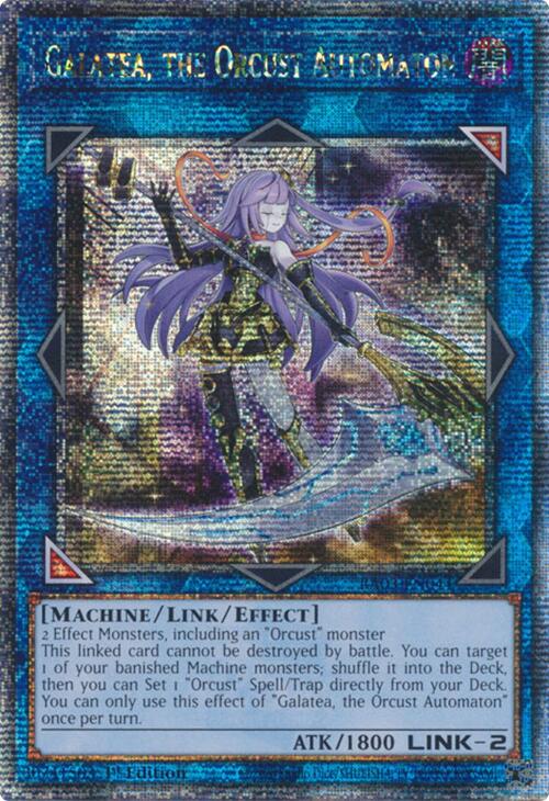 Galatea, the Orcust Automaton (Quarter Century Secret Rare) [RA03-EN044] Quarter Century Secret Rare | Gaming Infinity