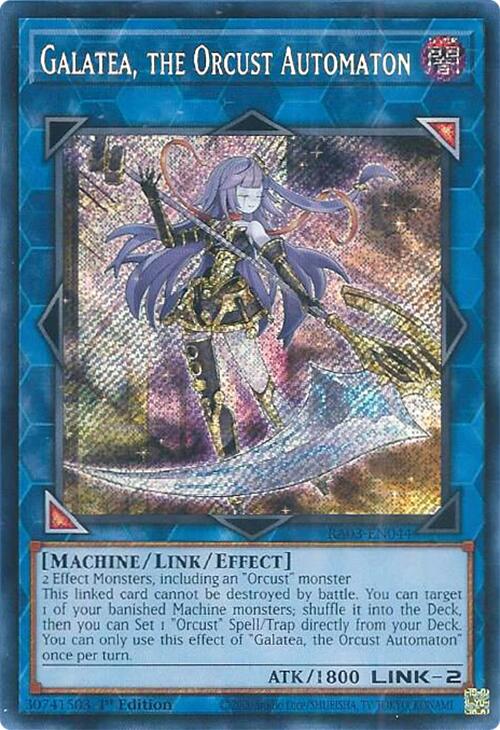 Galatea, the Orcust Automaton (Secret Rare) [RA03-EN044] Secret Rare | Gaming Infinity