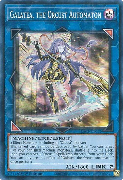 Galatea, the Orcust Automaton [RA03-EN044] Super Rare | Gaming Infinity