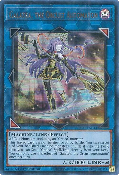 Galatea, the Orcust Automaton (UR) [RA03-EN044] Ultra Rare | Gaming Infinity