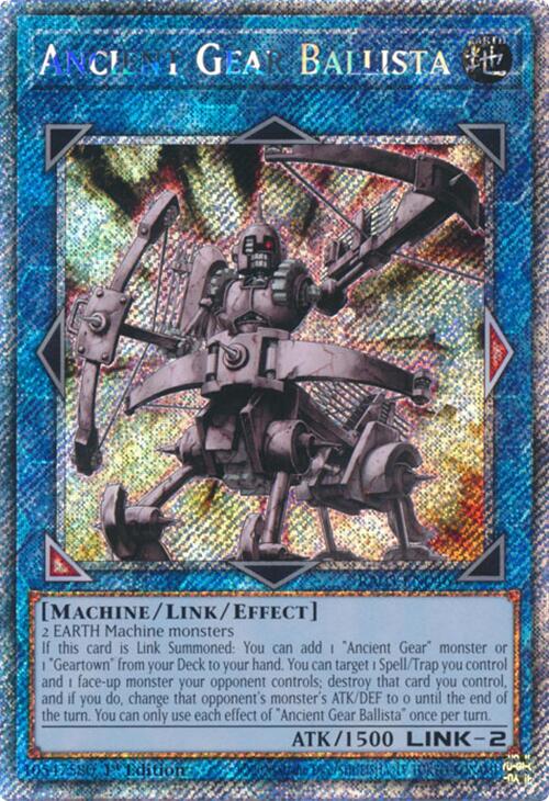 Ancient Gear Ballista (Platinum Secret Rare) [RA03-EN046] Platinum Secret Rare | Gaming Infinity