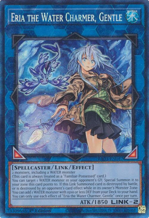 Eria the Water Charmer, Gentle (CR) [RA03-EN047] Prismatic Collector's Rare | Gaming Infinity